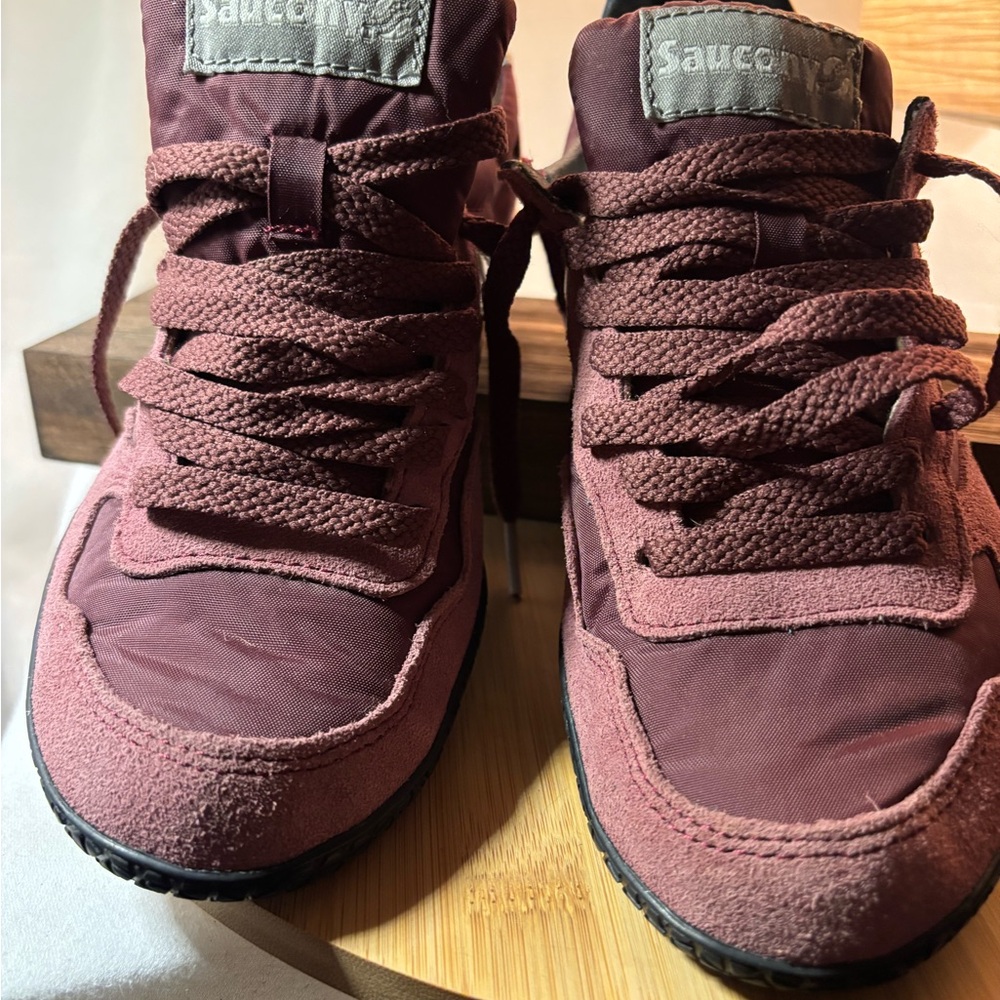 Saucony Maroon Sneakers